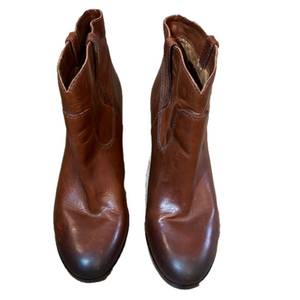 Frye - Women’s Size 8.5 Leather Myra Redwood Bootie